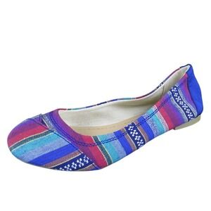 Report Women's Jam Ballet Multicolor Fabric Sz 8.5‎ Medium Gently Used 2025